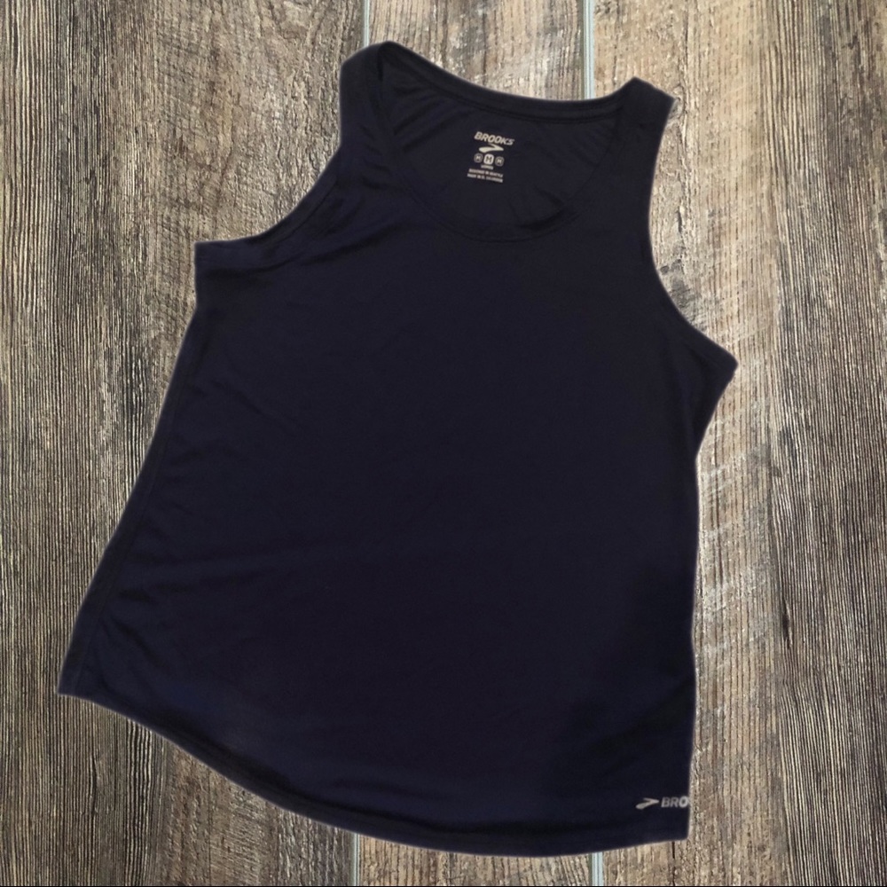 Brooks Running Tank Top Women’s Navy Medium